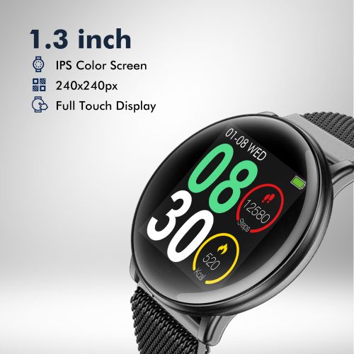 SmartWatch 1.3 inch Full IP67 25 days Standby 7 Sport Modes