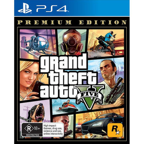 Grand Theft Auto 5 Rockstar game GTA 5 - Ps4